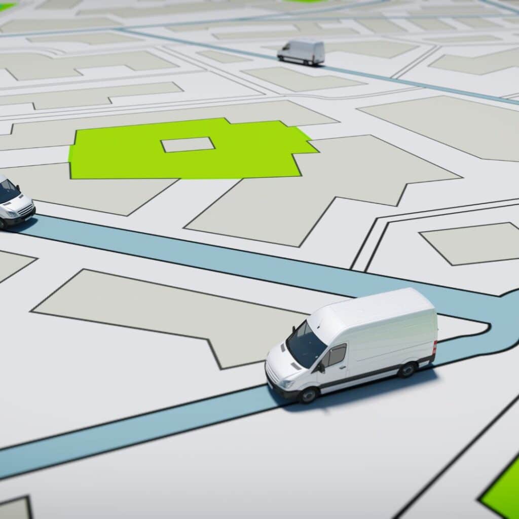 localização no mapa
